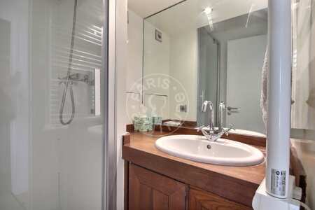 Bagno Appartamento arredato - 42m²  - 1 locale - Centre George Pompidou - Parigi