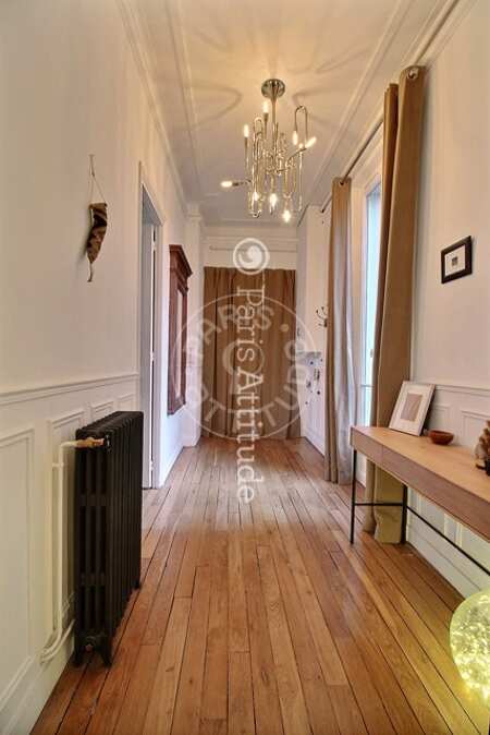 Entrada Apartamento mobilado - 99m²  - 3 quartos - Pasteur - Paris