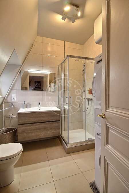 Casa de banho Apartamento mobilado - 33m²  - 1 quarto - Rue de la Pompe - Paris