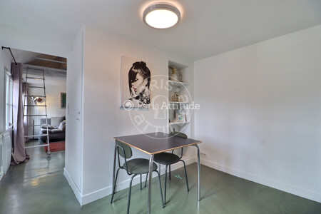 Kitchen Furnished studio - 40m² - Saint-Germain - Paris