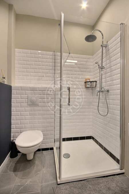 Bathroom Furnished apartment - 46m²  - 1 bedroom - Arts et Métiers - Paris