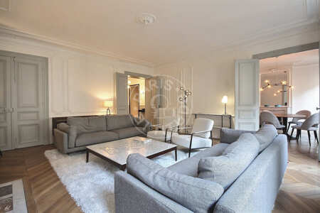 Salotto Appartamento arredato - 130m²  - 3 locali - Alma-Marceau - Parigi