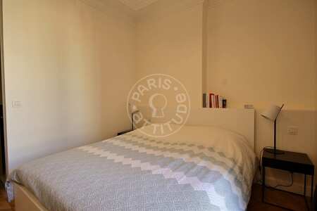 Camera da letto Appartamento arredato - 130m²  - 3 locali - Alma-Marceau - Parigi