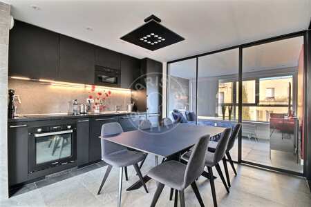 Cuisine Appartement meublé - 57m²  - 1 chambre - Boulogne-Billancourt