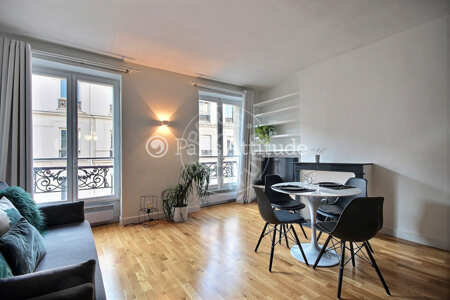 Sala Quitinete mobilado - 26m²  - Oberkampf - Paris
