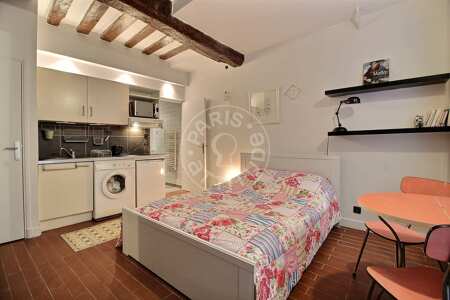 Sala Quitinete mobilado - 23m²  - Montorgueil - Paris
