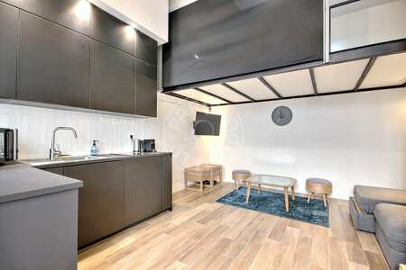 Salón Estudio amueblada - 30m²  - Arc de Triomphe - París