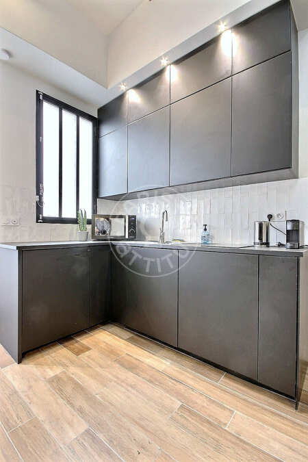 Cocina Estudio amueblada - 30m²  - Arc de Triomphe - París