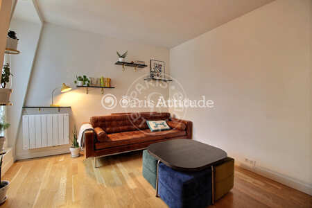 Sala Apartamento mobilado - 32m² - 1 quarto - Plaisance / Pernety - Paris