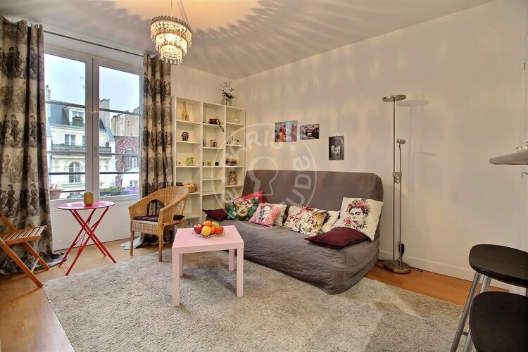 Salon - Studio meublé - Paris 75004 - 13957