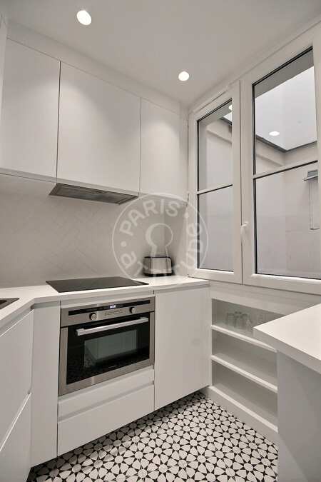 Cuisine Appartement meublé - 48m²  - 1 chambre - Batignolles - Paris