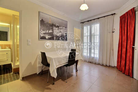 Salle à manger Appartement meublé - 52m²  - 1 chambre - Temple - Paris
