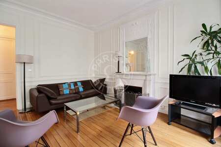 Sala Apartamento mobilado - 73m²  - 2 quartos - Neuilly-sur-Seine