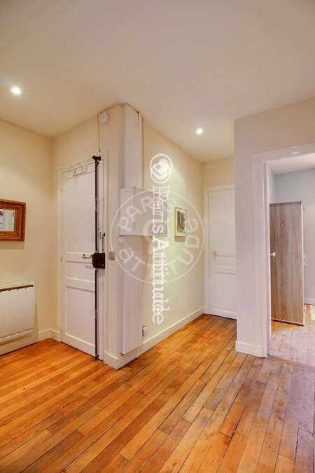 Entrada Apartamento mobilado - 46m²  - 2 quartos - Saint-Denis