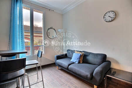 Sala Apartamento mobilado - 46m²  - 2 quartos - Saint-Denis