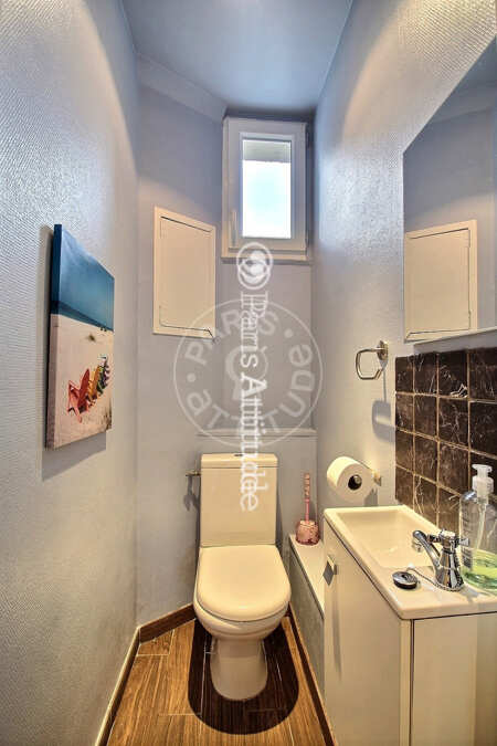 WC Apartamento mobilado - 46m²  - 2 quartos - Saint-Denis