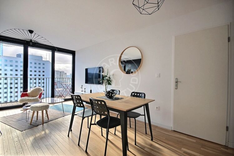 Living room - Furnished 2 bedrooms - Nanterre 92000 - 13966