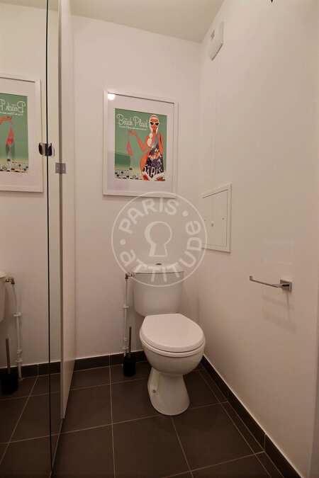 Bagno Appartamento arredato - 64m²  - 2 locali - Nanterre