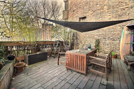 Terrasse Studio meublé - 31m²  - Alésia - Paris