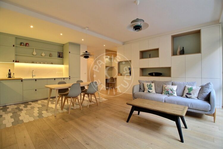 Salotto - 3 locali arredato - Parigi 75008 - 13974