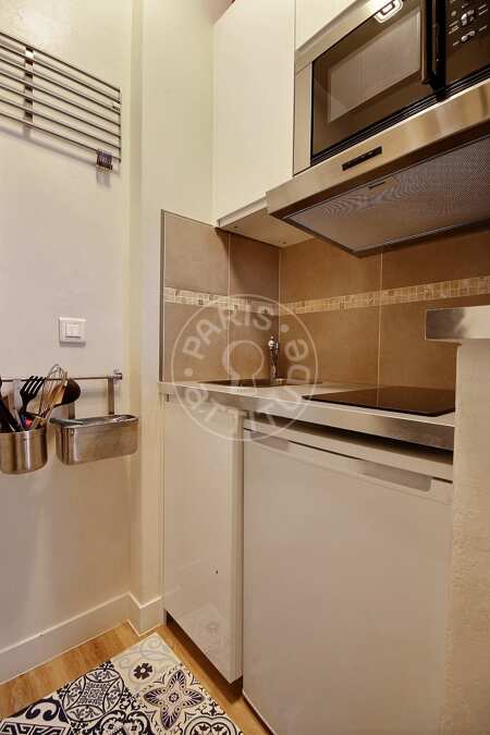 Cucina Monolocale arredato - 15m²  - Centre George Pompidou - Parigi