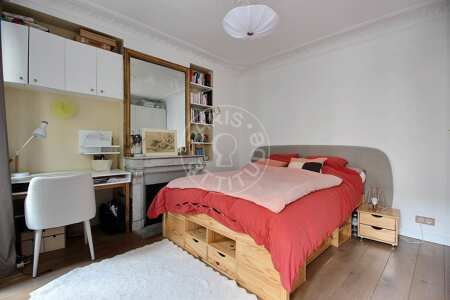 Chambre Appartement meublé - 91m²  - 2 chambres - Poissonnière - Paris