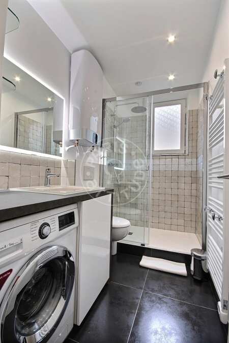 Casa de banho Apartamento mobilado - 33m²  - 1 quarto - Arts et Métiers - Paris