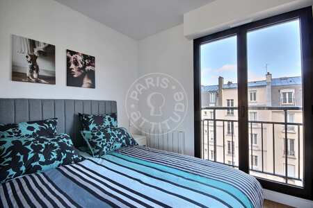 Bedroom Furnished apartment - 32m²  - 1 bedroom - Montparnasse - Paris
