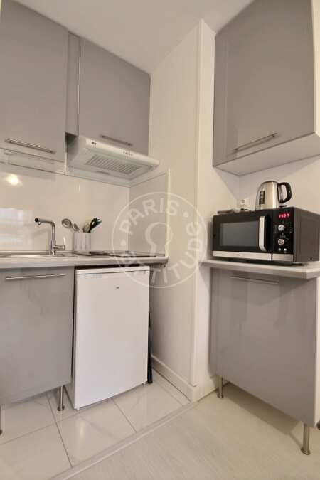 Cozinha Quitinete mobilado - 18m²  - Beaugrenelle - Paris