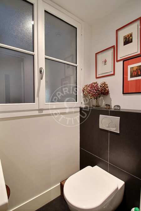 WC Möblierte wohnung - 57m²  - 1 Zimmer - Saint-Germain - Paris