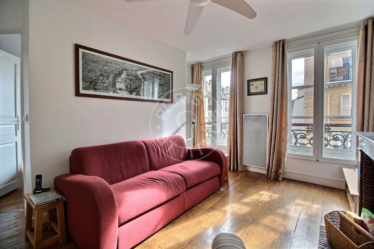 Salon - 1 chambre meublé - Paris 75004 - 14019