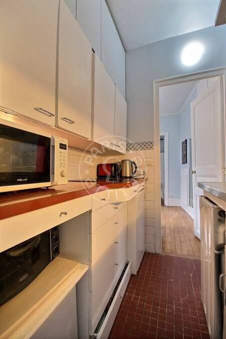 Cuisine Appartement meublé - 41m²  - 1 chambre - Latin / Saint-Michel - Paris