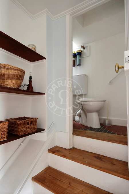 Toilettes Appartement meublé - 41m²  - 1 chambre - Latin / Saint-Michel - Paris
