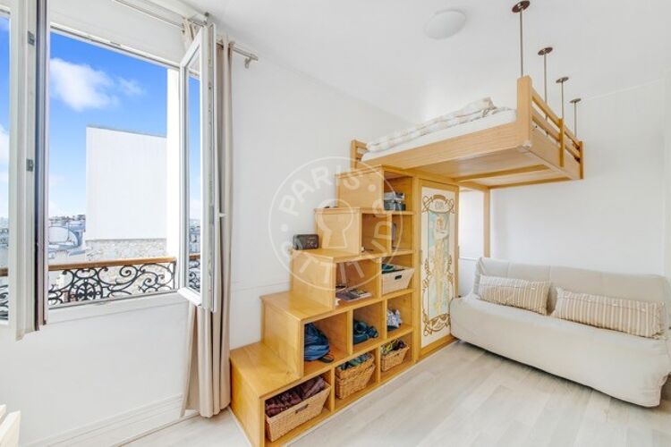 Living room - Furnished studio - Paris 75018 - 14021
