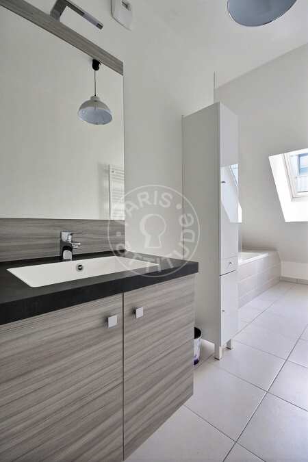 Bagno Appartamento arredato - 50m²  - 1 locale - Montsouris - Parigi