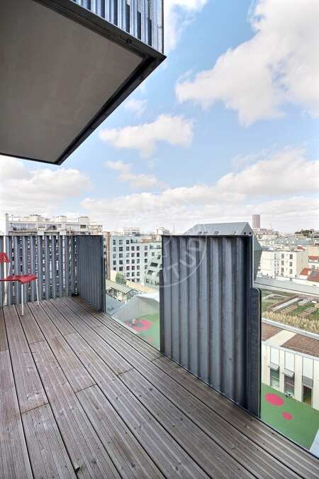 Balcone Appartamento arredato - 50m²  - 1 locale - Montsouris - Parigi