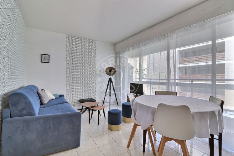 Salon - Studio meublé - Paris 75013 - 14036