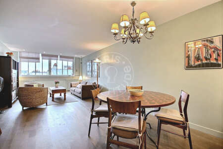 Salón Dúplex amueblado - 80m²  - 2 dormitorios - Ménilmontant - París