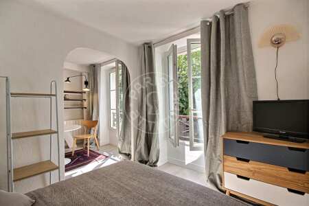 Bedroom Furnished studio alcove - 25m²  - Temple - Paris
