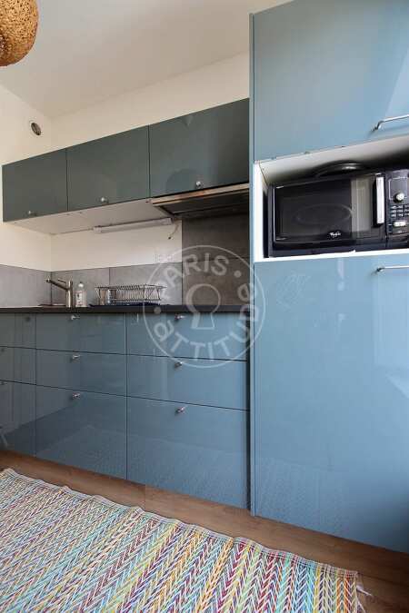 Cuisine Appartement meublé - 50m²  - 1 chambre - Musée Picasso - Paris
