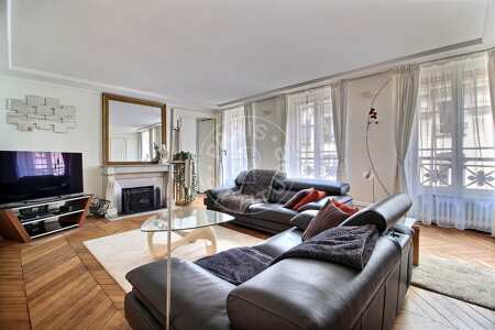 Living room Furnished apartment - 103m²  - 2 bedrooms - Place Vendôme - Paris