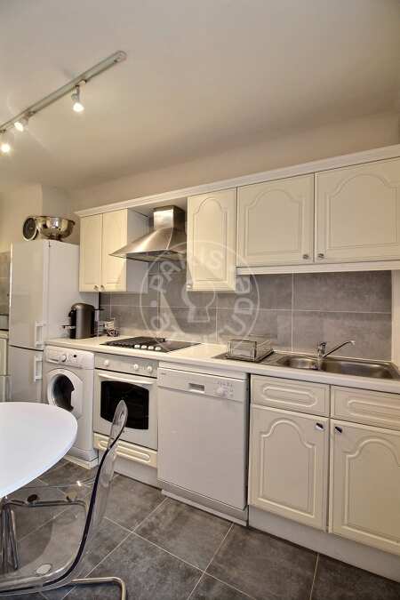 Kitchen Furnished apartment - 103m²  - 2 bedrooms - Place Vendôme - Paris