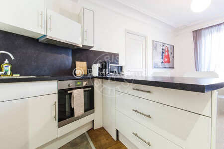 Cuisine Appartement meublé - 55m²  - 2 chambres - Montorgueil - Paris