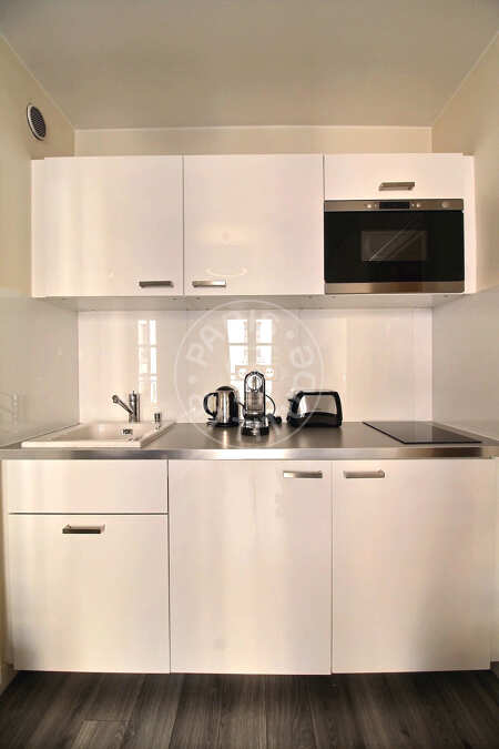 Cucina Monolocale arredato - 18m²  - Place des Vosges - Parigi