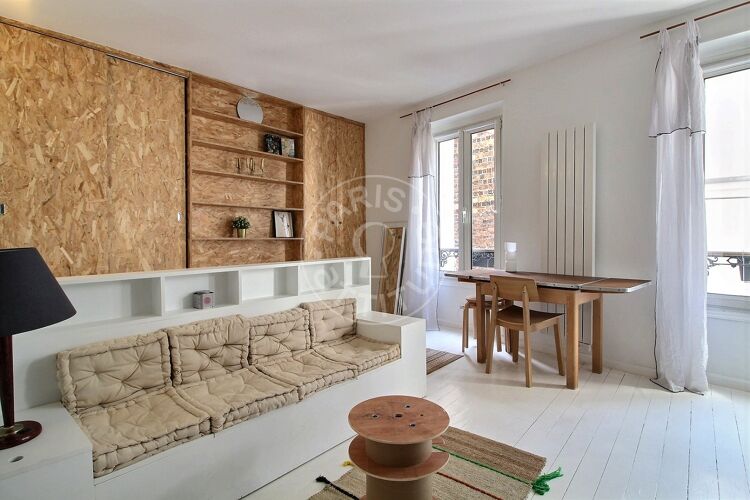 Salon - Studio meublé - Paris 75018 - 14049