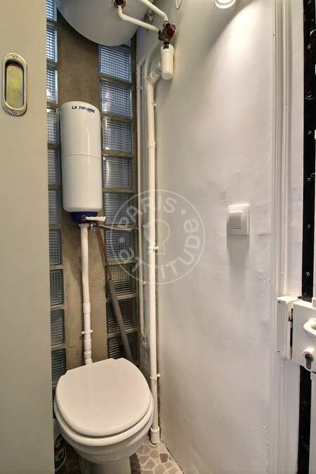 Toilet Furnished studio - 25m²  - Sacré-Cœur - Paris