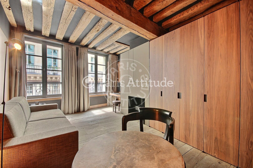 Furnished studio - Paris 75001 - 14050