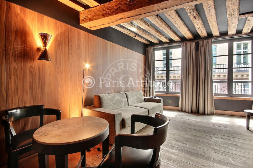 Furnished studio - Paris 75001 - 14050