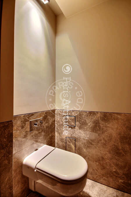 Toilet Furnished studio - 25m²  - Pyramides / Palais Royal - Paris