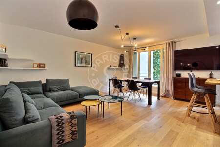 Wohnzimmer Möblierte wohnung - 65m²  - 2 Zimmer - Issy-les-Moulineaux